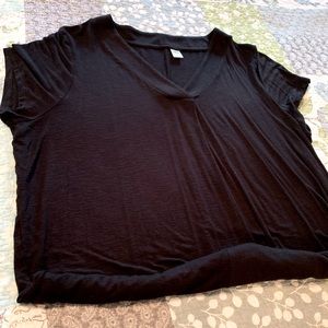 2 for $10 Old Navy black v-neck XL tunic tops